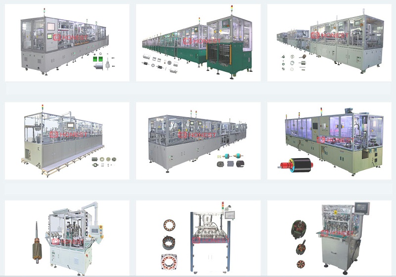 电机装配生产线